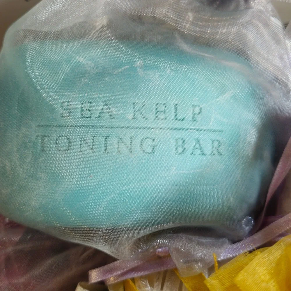 Mixed Bath Gift Set 9 Pc Soap Bath Salts Sea Kelp Toning Bar RANCE 100g NEW